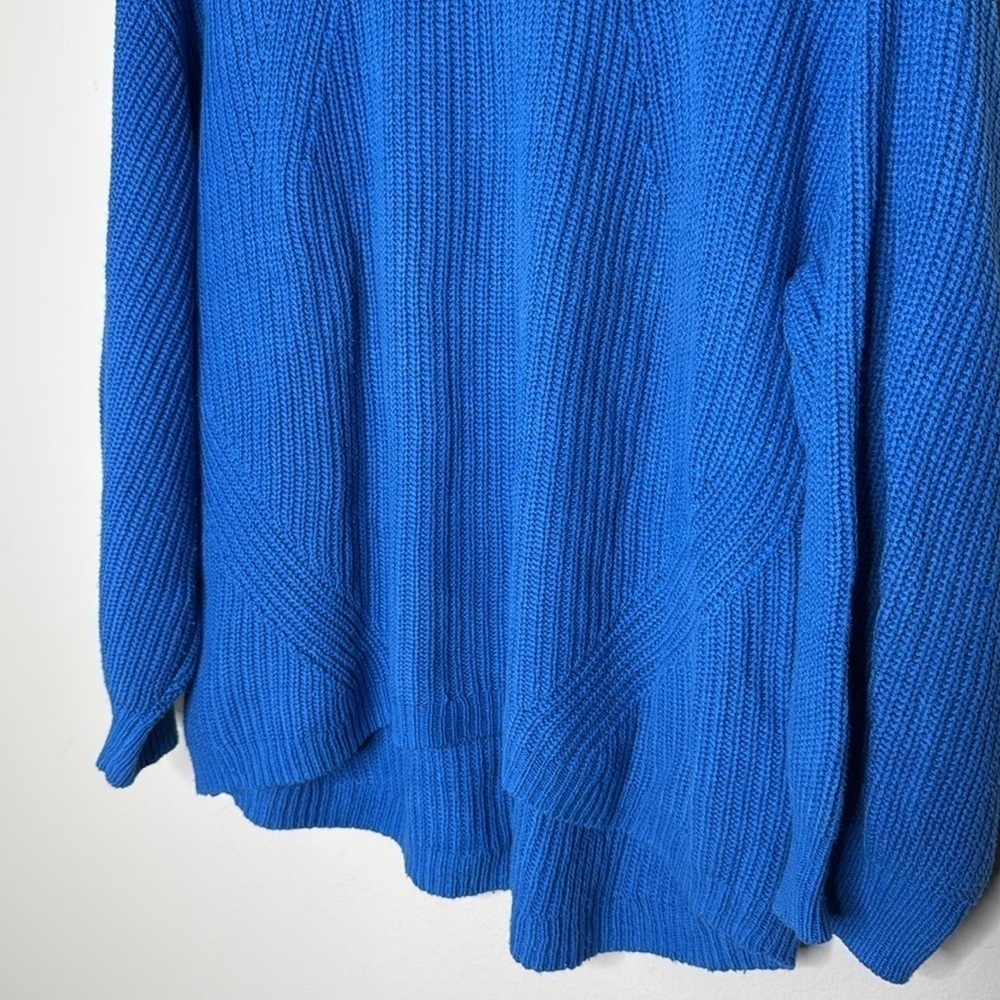 Old Navy Knit Pullover Long Sleeve Crewneck Sweater in Royal Blue Size XL - Picture 2 of 6